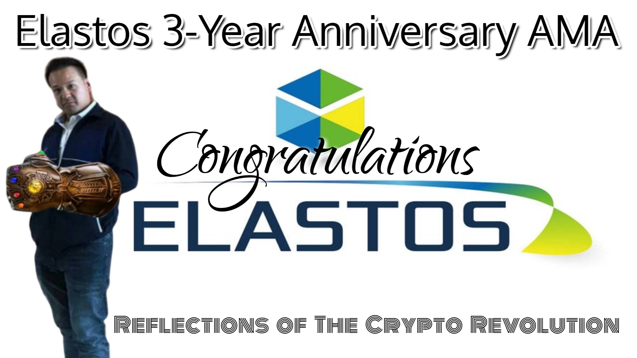 You Are Invited To The Elastos On Your 3-Year Anniversary Livestream &amp; AMA!