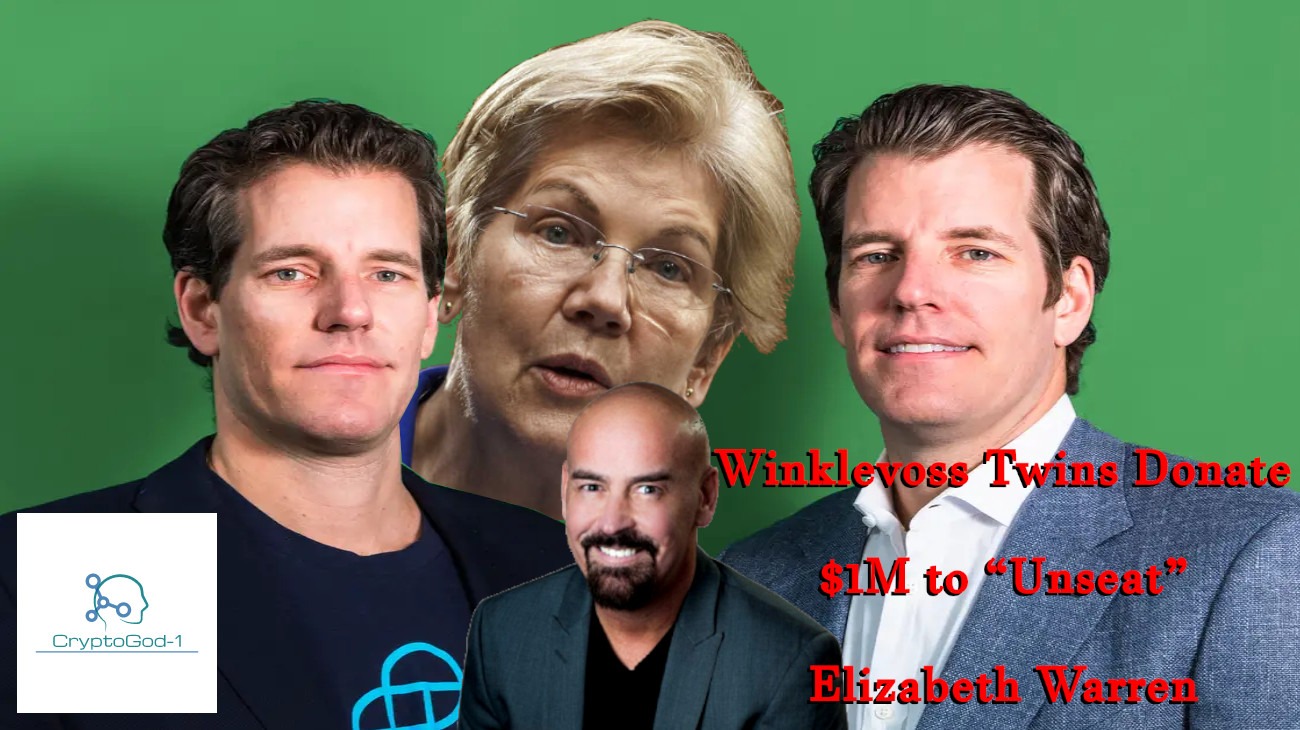 Winklevoss Twins Donate $1M to “Unseat” Elizabeth Warren