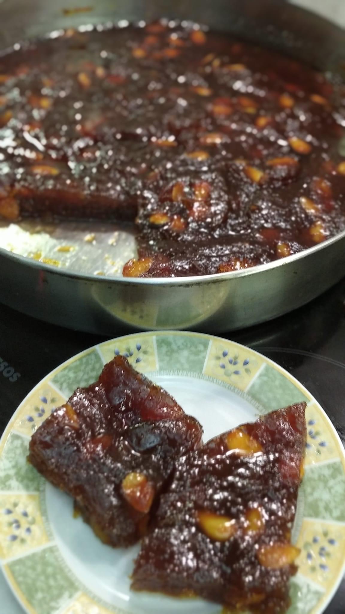 Foodbook 895 Greek halvah jelly Halvas Farsalon