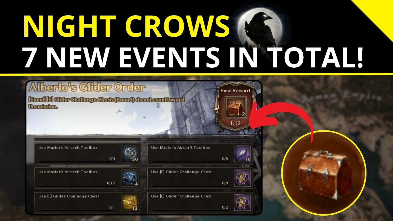 Night Crows 7 new events