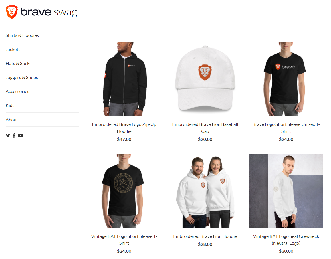 Brave Swag Store is now live