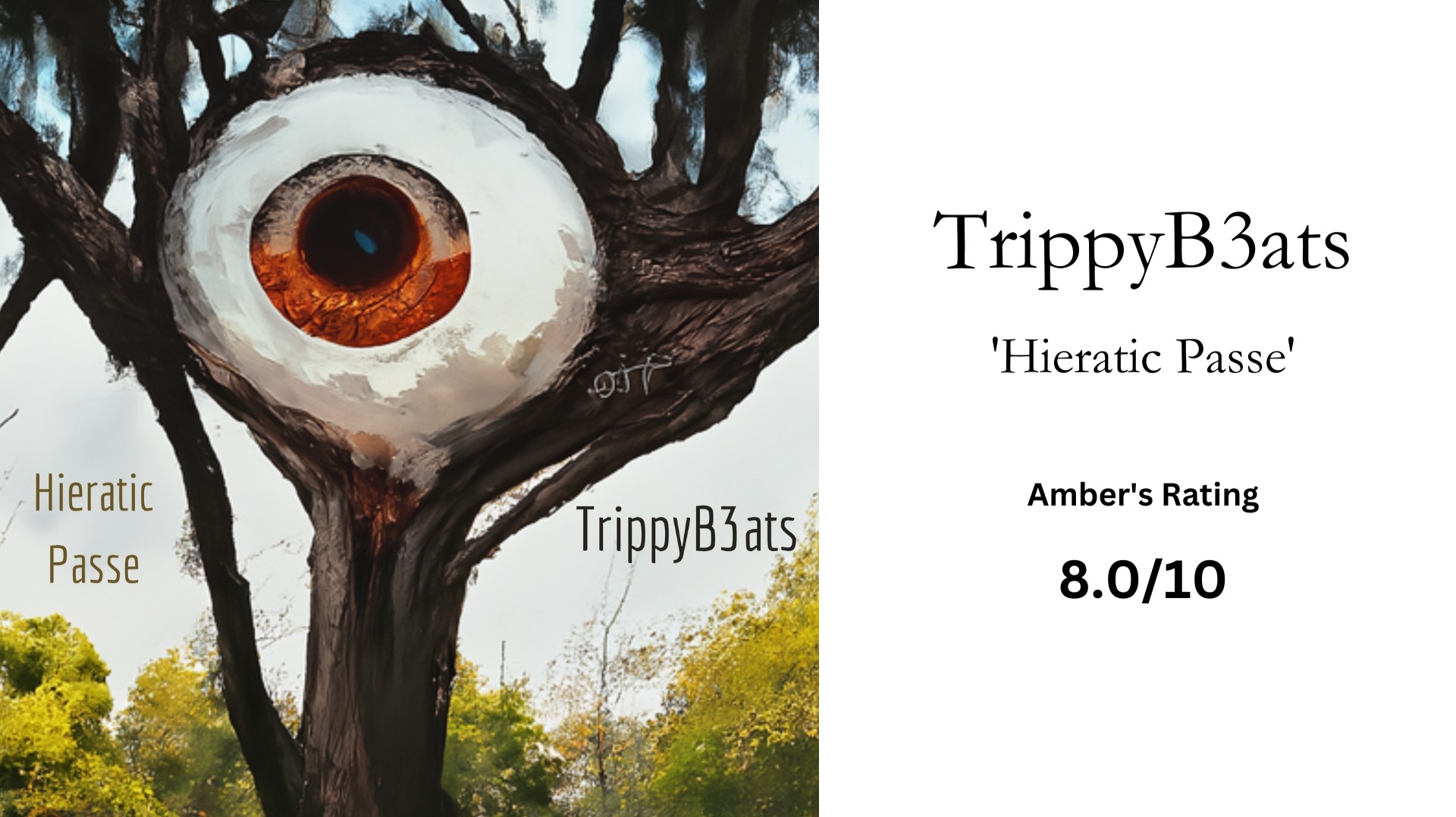 Amber gives Hieratic Passe by TrippyB3ats a 7.8/10