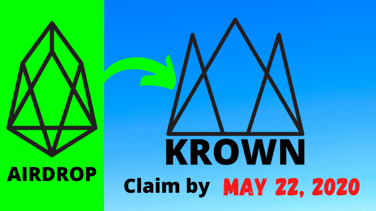 EOS Airdrop KROWN Tokens