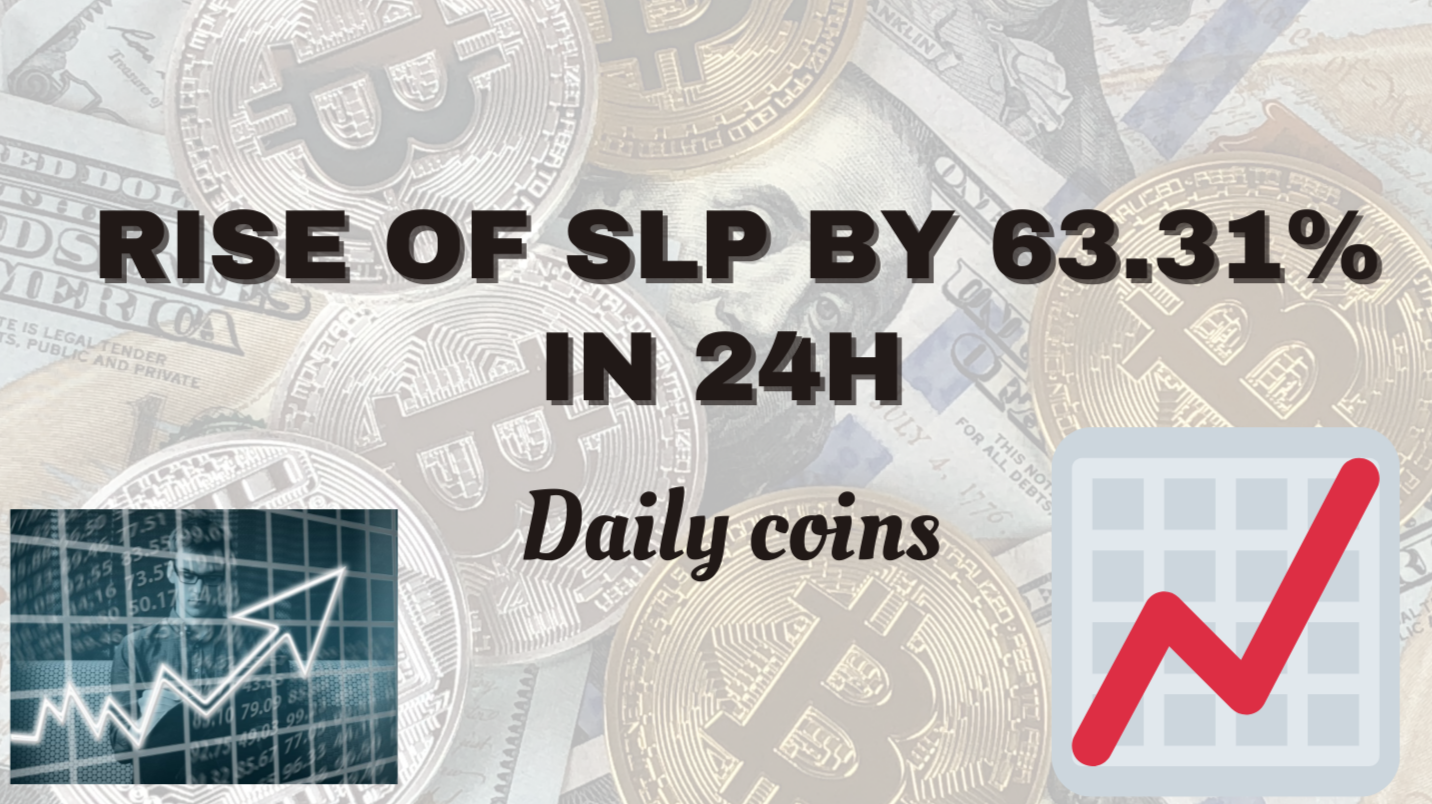 Rise of SLP (Smooth Love Potion) by 63.31% in 24 hours