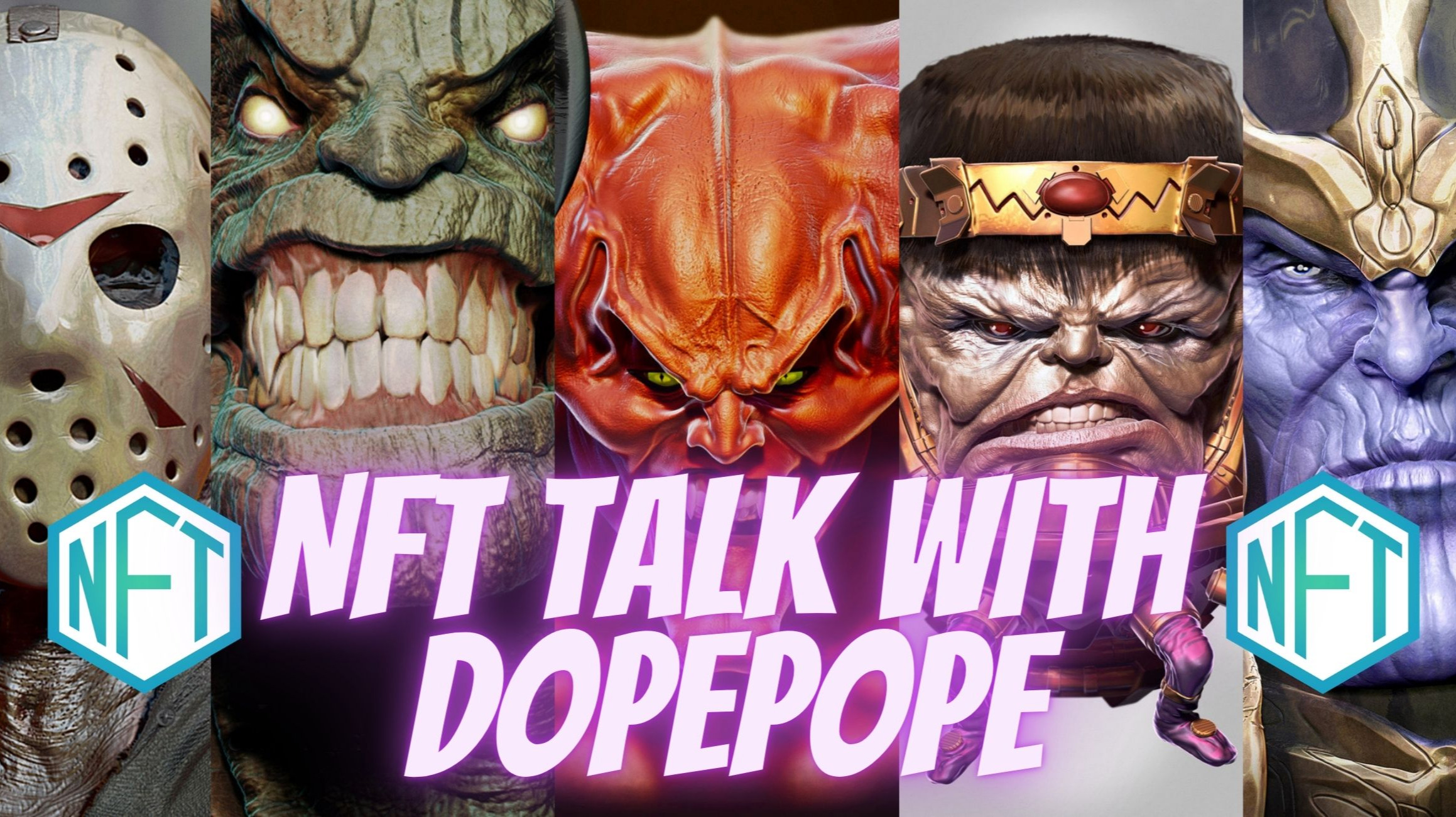 This week we catch with Digital artist Dope Pope