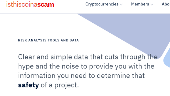 It's always good to find new ways to detect fake projects for true projects.