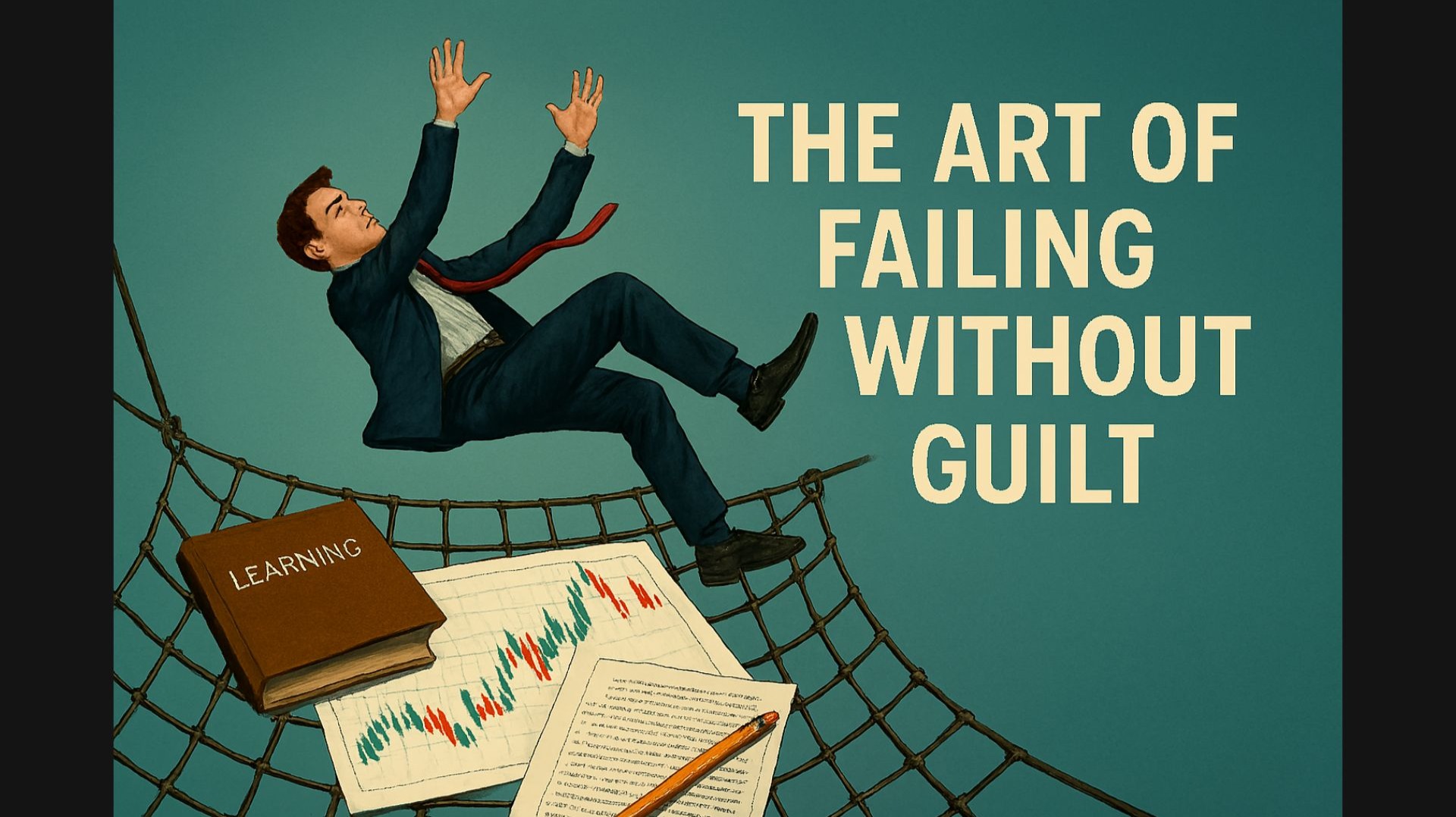 man falling
