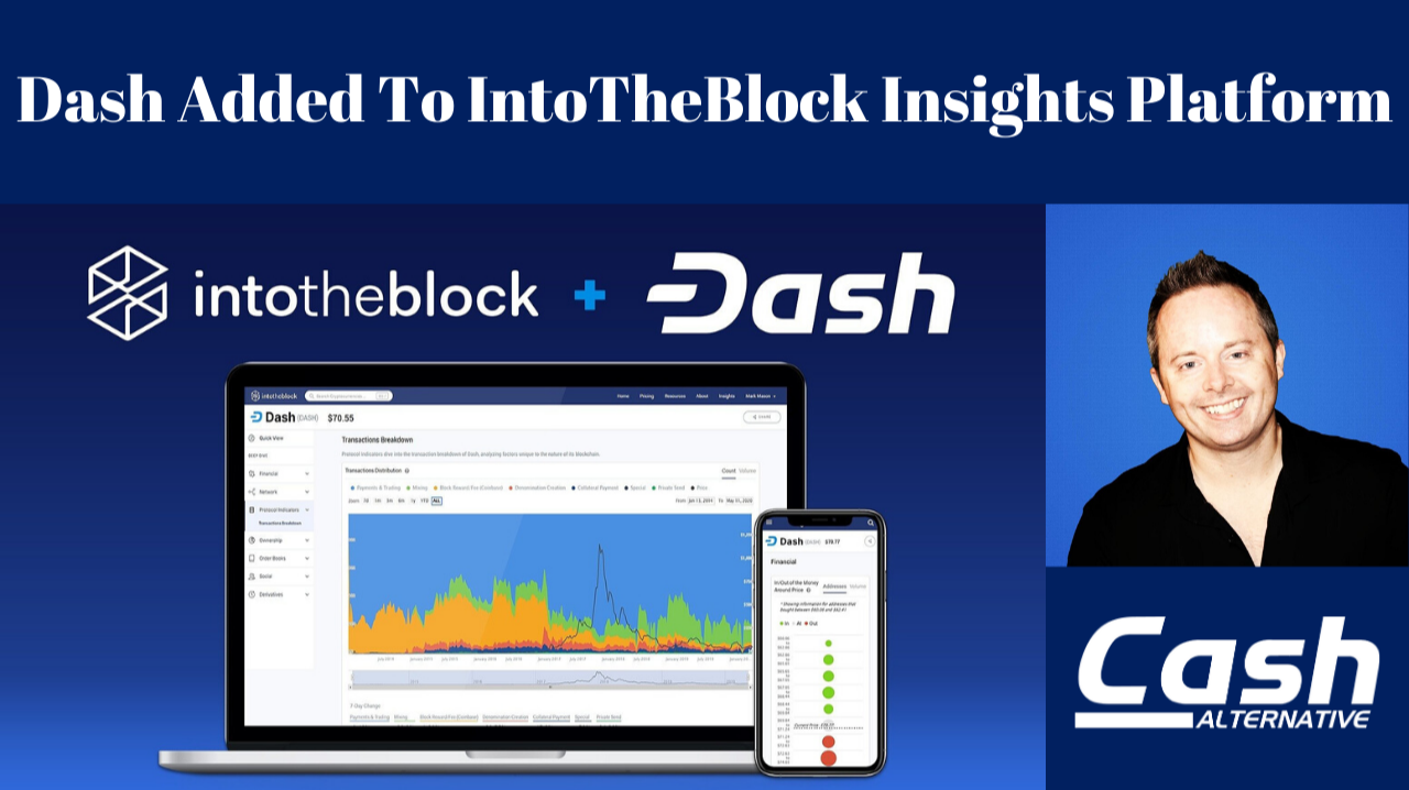 Professional Dash Insights Now Available Through IntoTheBlock