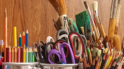 Arts and Crafts (image is not mine, found at Canva)
