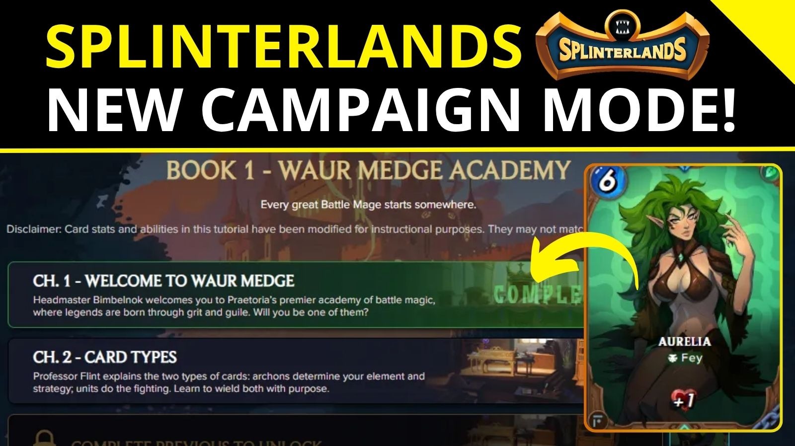 Splinterlands New Campaign Mode