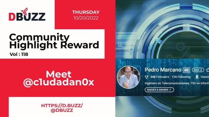 D.Buzz Community Highlight: @c1udadan0x