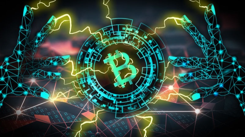 BTC GFX Abstract
