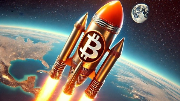Bitcoin rocket to the moon