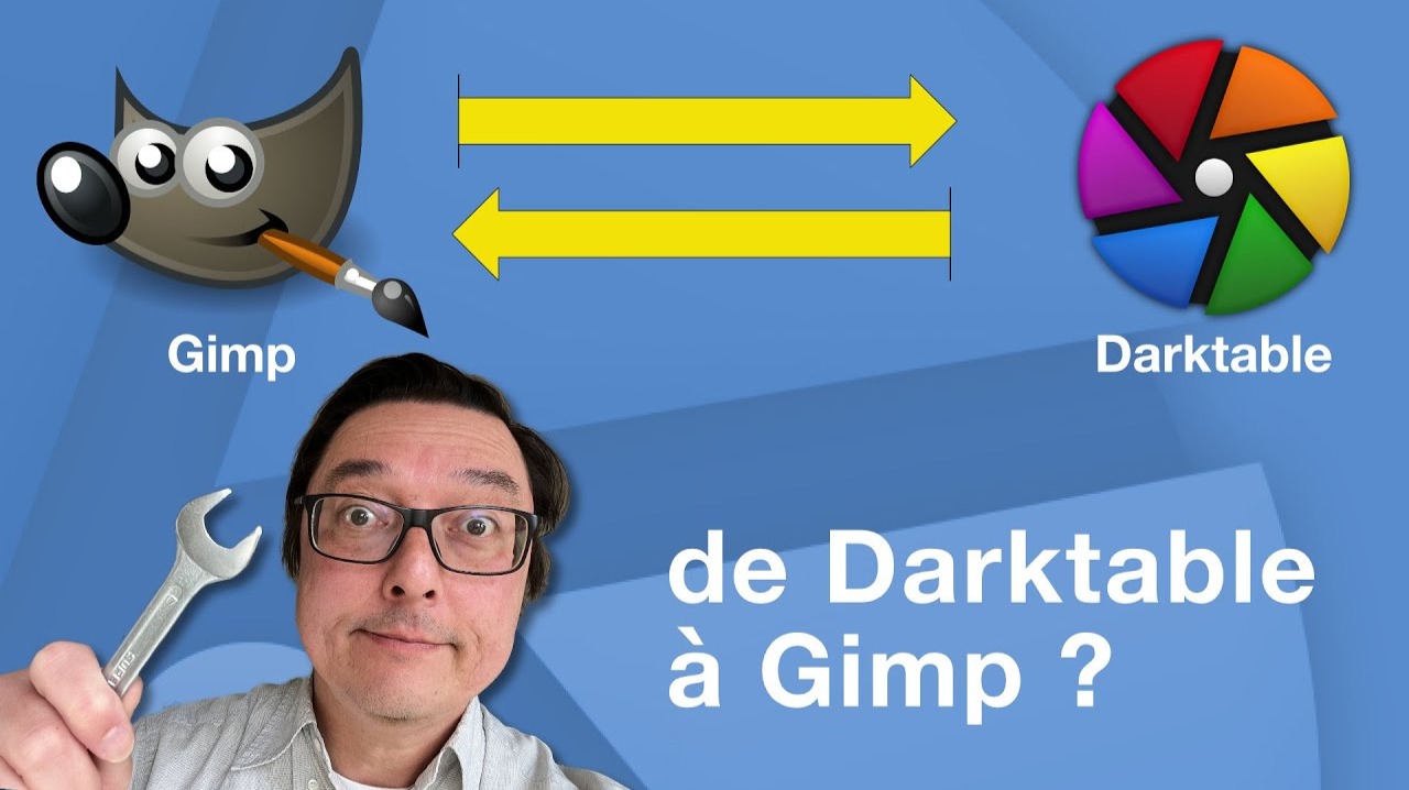 De darktable à Gimp