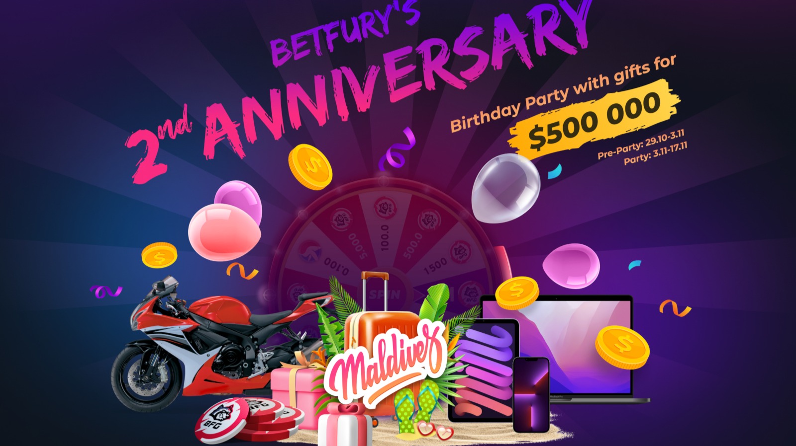 BetFury turns 2