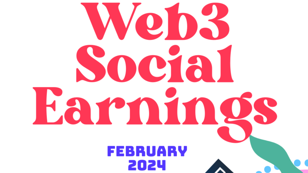 Web3 social media earnings