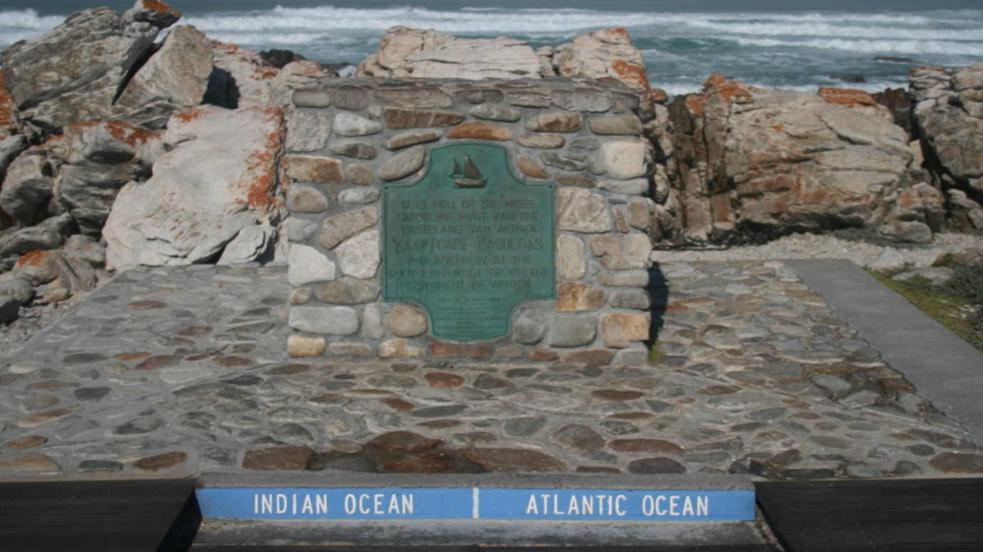 Most southern tip of africa continent