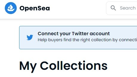 Opensea &amp; Twitter
