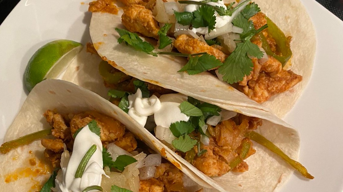 chicken tacos with pineapple salsa