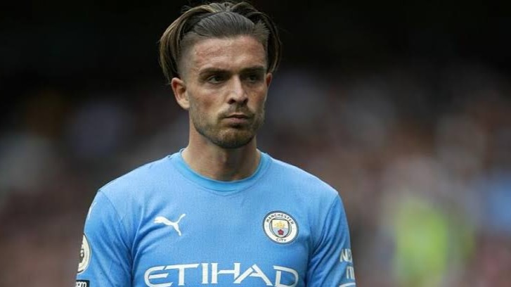 Jack Grealish with Machester City Club