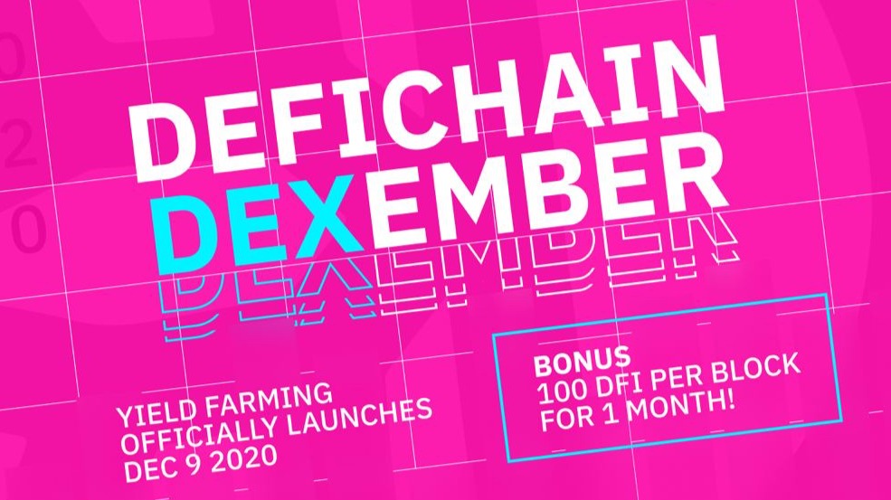 DeFiChain Liquidity Farming December Special Rewards