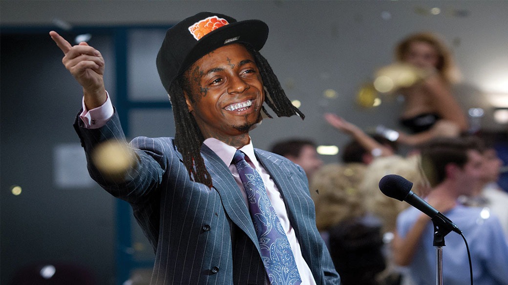 Lilwayne on wallstreet
