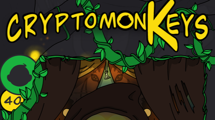 Head of Cryptomonkey NFT #40