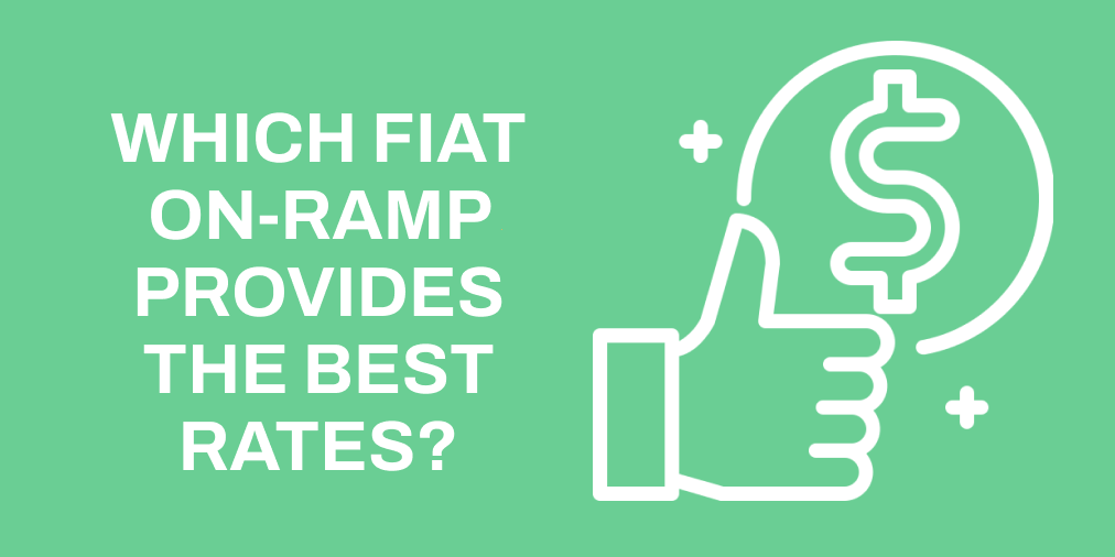 Which fiat onramp provides the best rates?