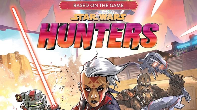Star Wars hunters book cover