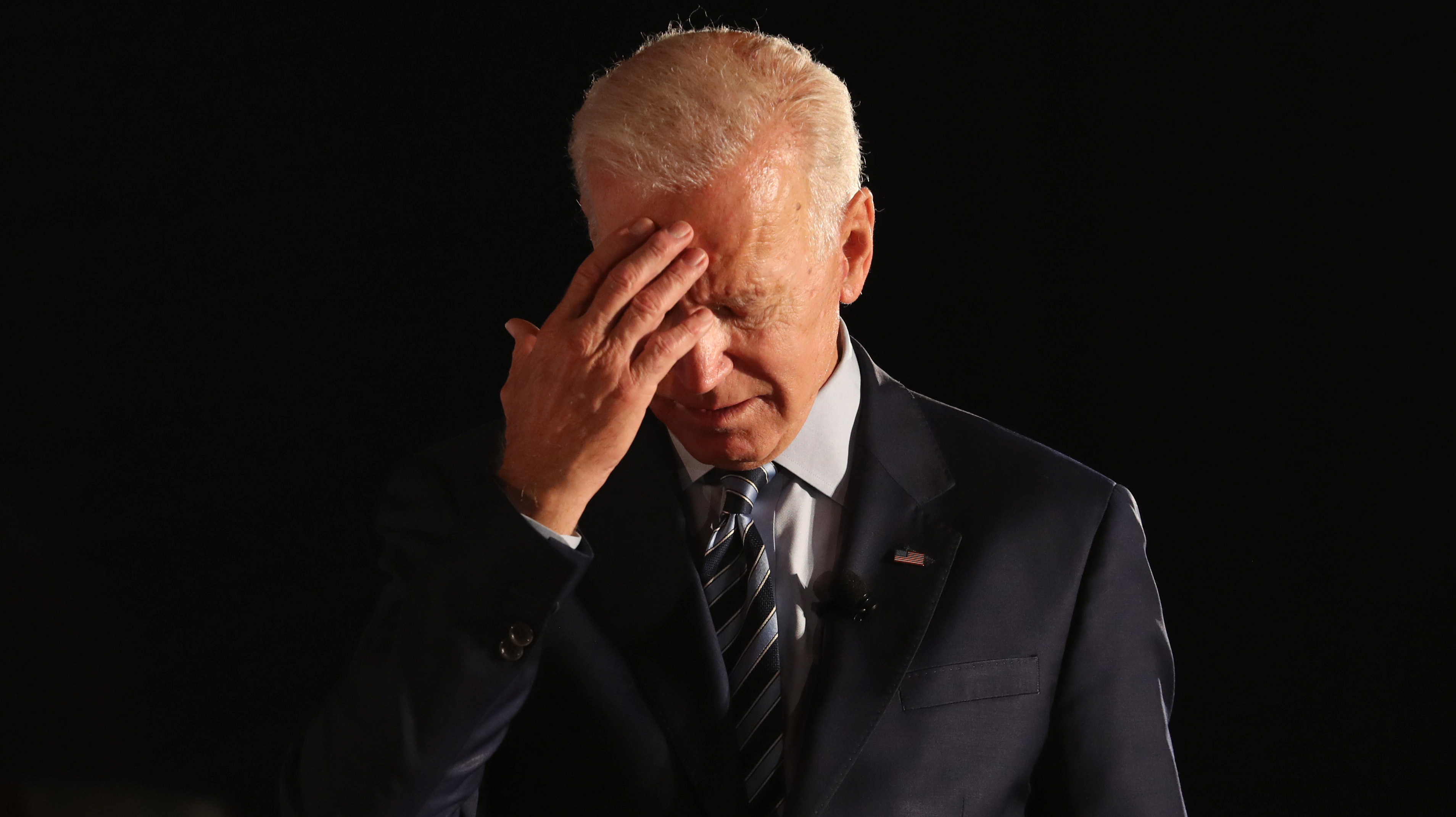Joe Biden Facepalm