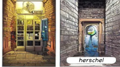 closed and open doors