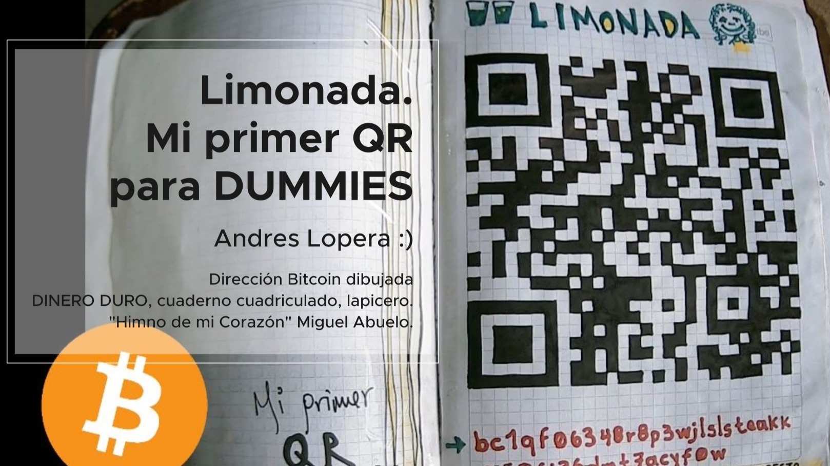 Limonada. Mi primer QR para DUMMIES.