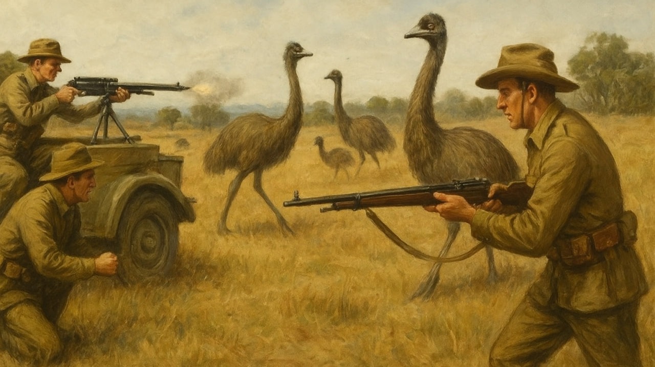 The Great Emu War (1932, Australia)