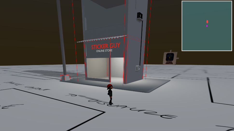 game night scene transition