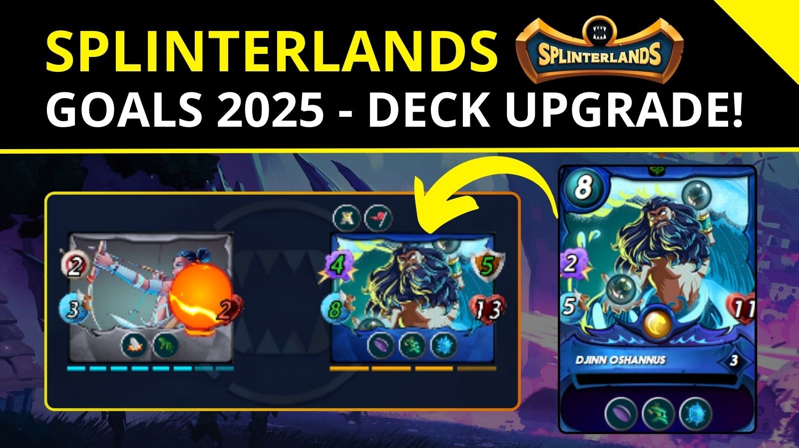 Splinterlands 🐉 Goals for the Next Year 2025 Deck Upgrade!