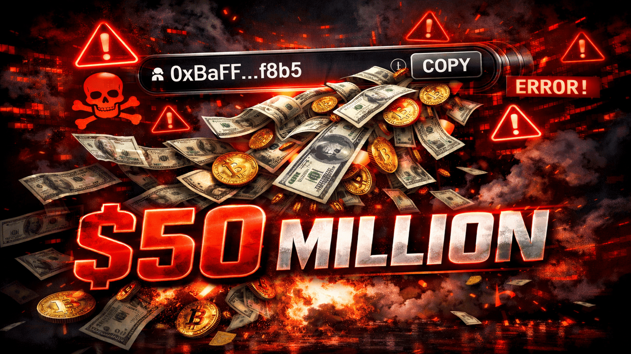 Someone Did a Test Transaction First Then Lost $50 MILLION