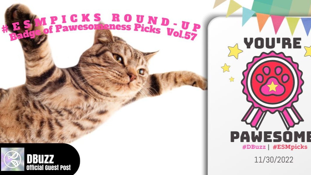 #ESMpicks Round-up : Badge of Pawesomeness Picks : Year2-Vol. 05