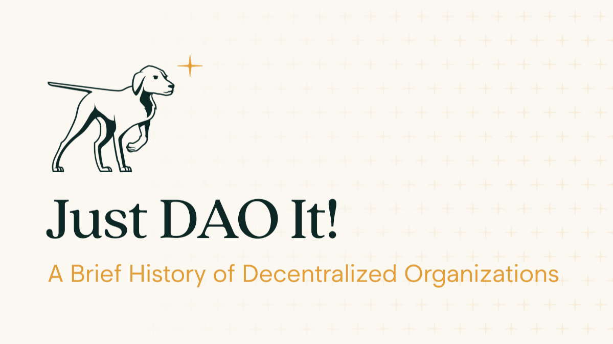 A look at DAOs in general, and Tally Ho in particular