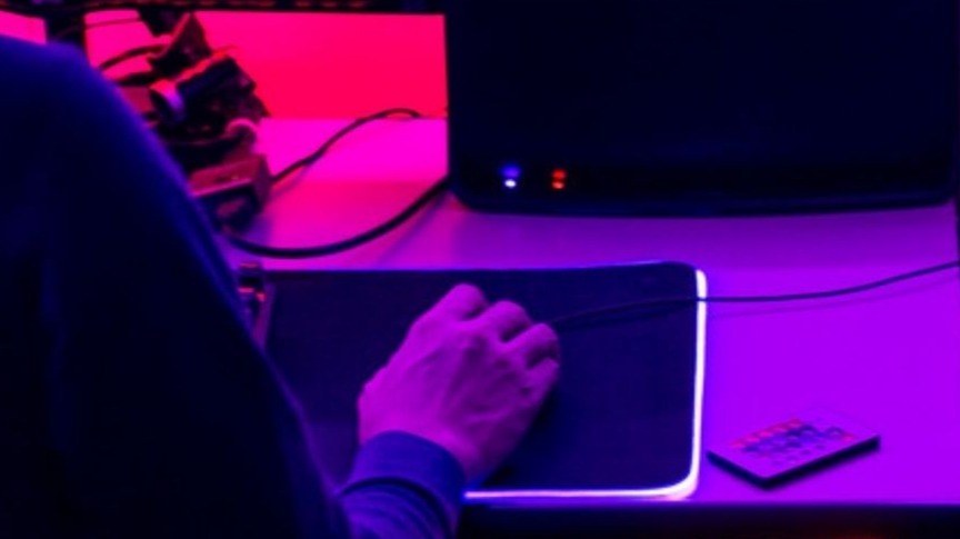 Man on Computer