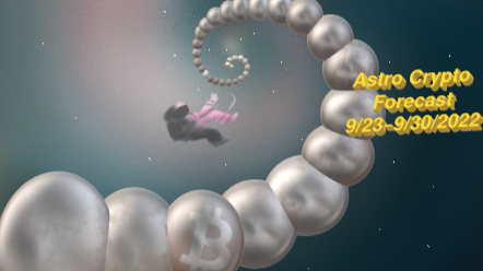 astro crypto Bitcoin Forecast using astrology sept 23- 30 2022