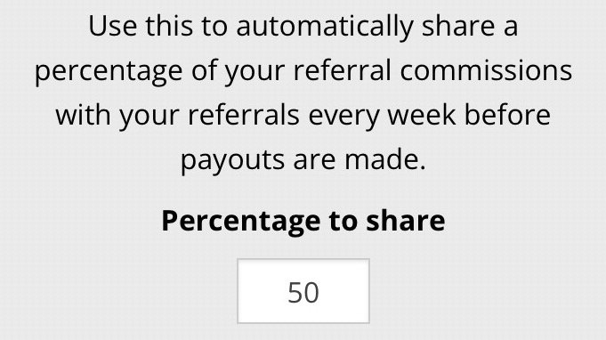 If you sign up through my link you basically have a 1.5x bonus as half of what you earn me from referring you, gets sent back
