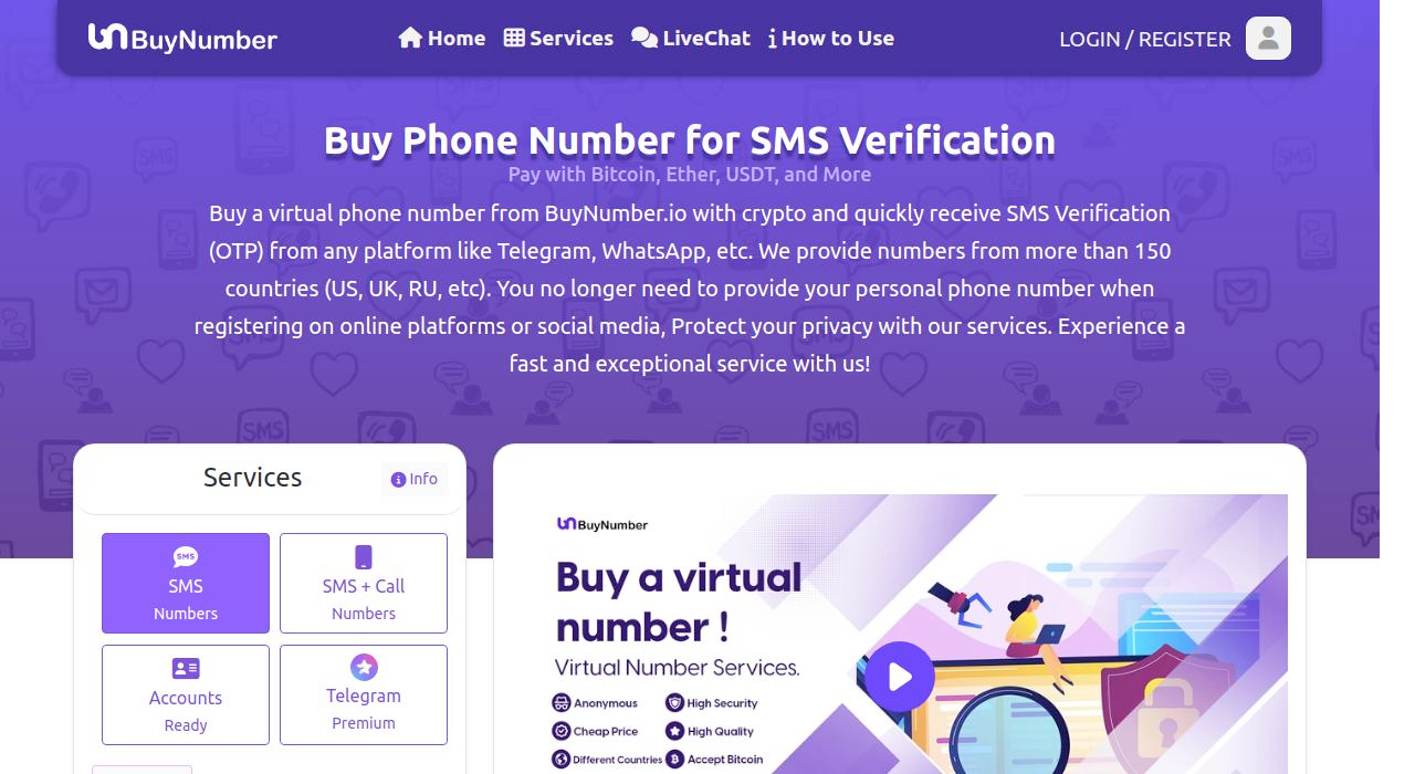 Anonymous Numbers Screen How to Get Virtual Number to Receive OTP (No KYC & Anonymous)