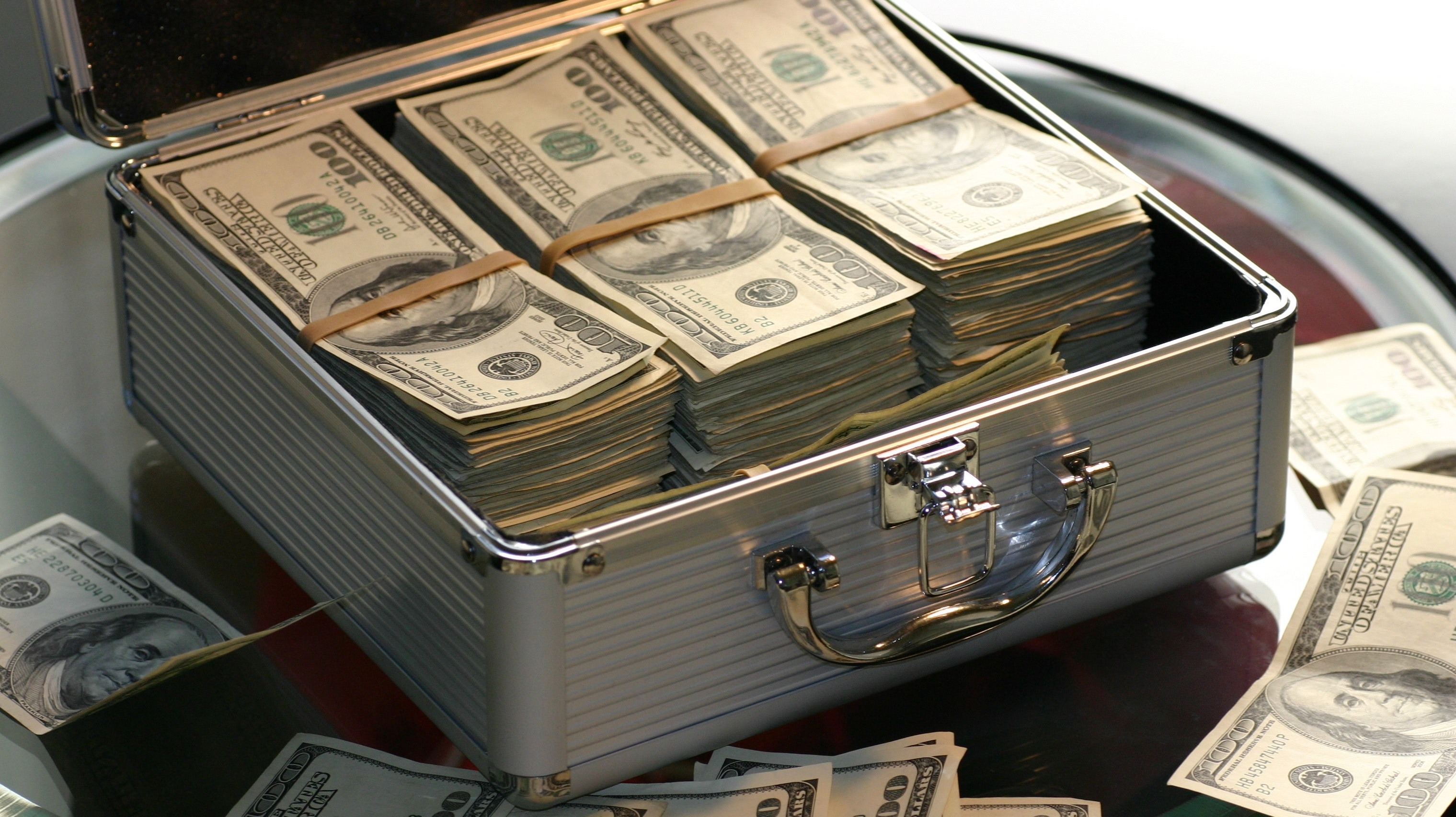 Bill Gates is a rich man, so he has a lot of money
