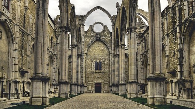 Portuguese Monuments - Carmo Convent, Lisbon