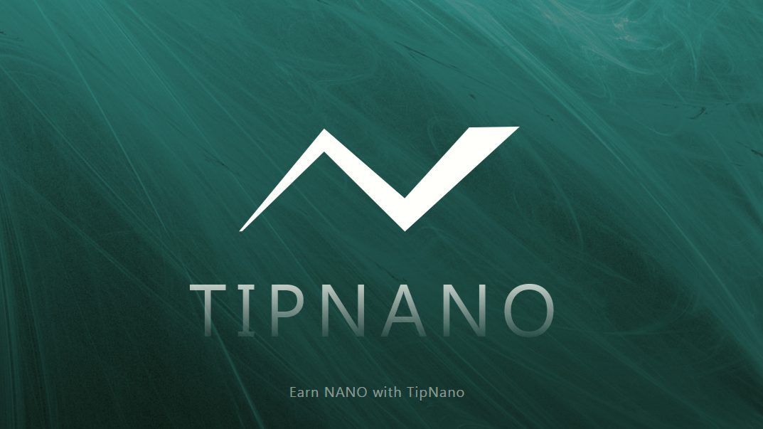 Screenshot of Tip Nano's home page