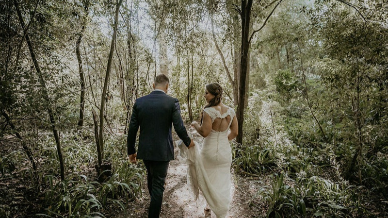 marriage in the woods