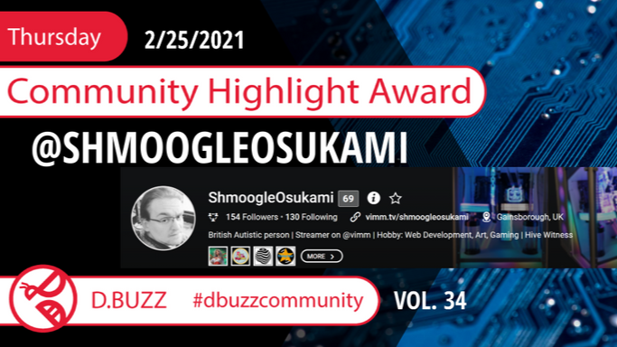D.Buzz Community Highlight: @shmoogleosukami