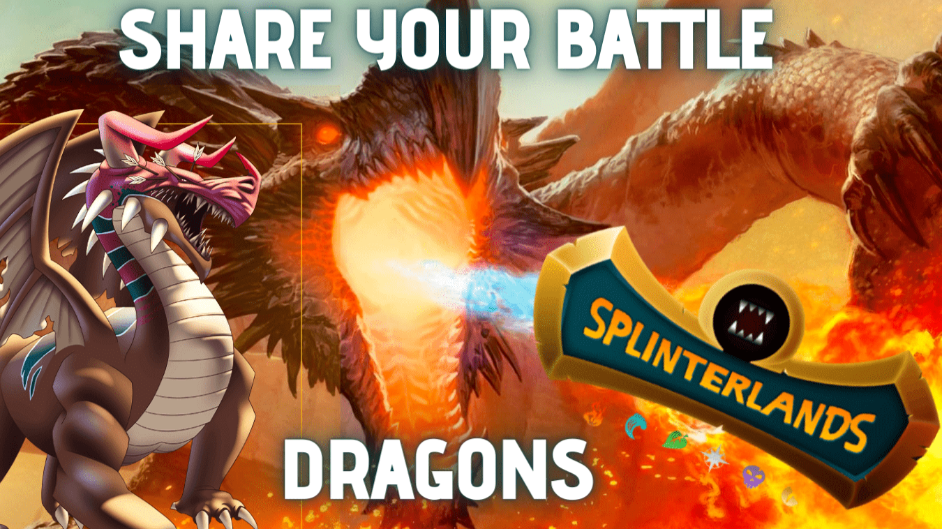 Splinterlands weekly battle dragons