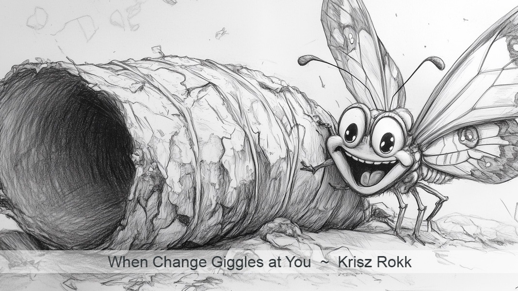 When Change Giggles at You - Krisz Rokk StrengthInBusiness
