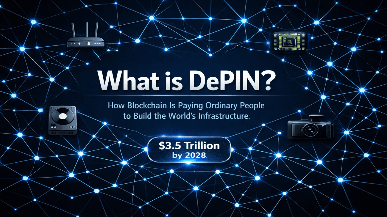 What is DePIN? How Blockchain Is Paying Ordinary People to Build the World's Infrastructure